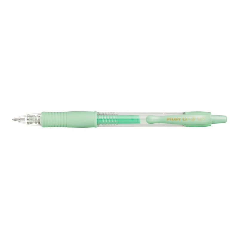 Pastel Gel Pens G-2 07 Pilot-Pens-Pilot-Pastel Green