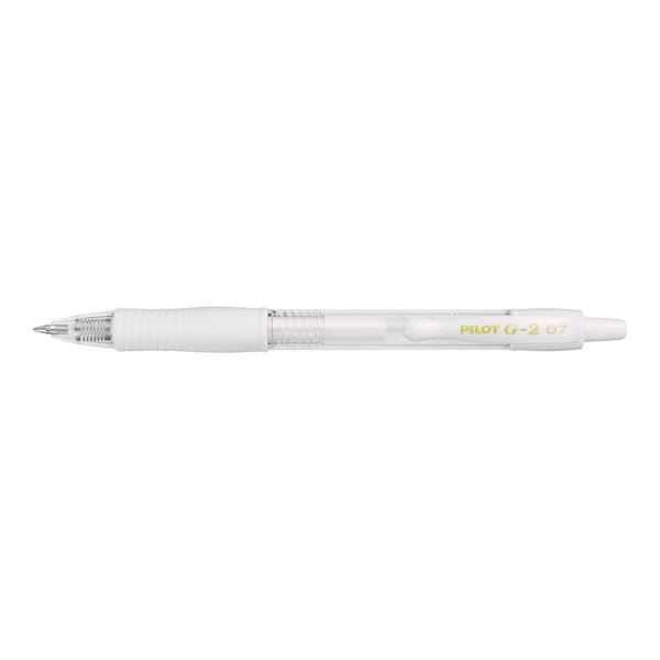 Pastel Gel Pens G-2 07 Pilot-Pens-Pilot-White