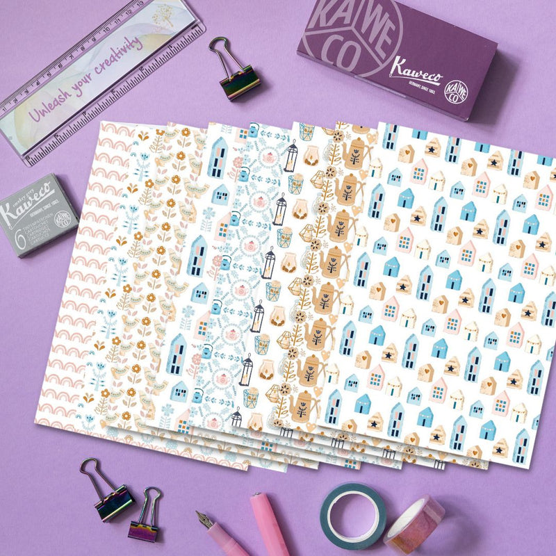 Hygge Scrapbook Papers Digital Download-Digital Downloads-Under the Rowan Trees-
