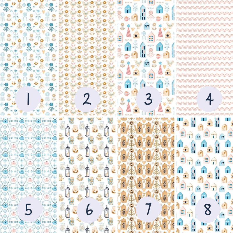 Hygge Scrapbook Papers Digital Download-Digital Downloads-Under the Rowan Trees-