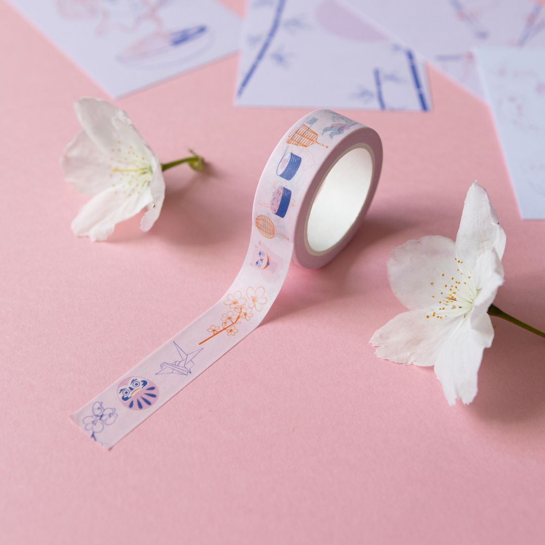 Japan Washi Tape - Under the Rowan Trees - Under the Rowan Trees