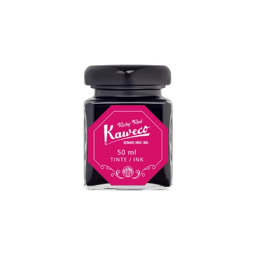 Kaweco Bottled Fountain Pen Ink 50ml-Fountain Pen Inks-Kaweco-Ruby Red
