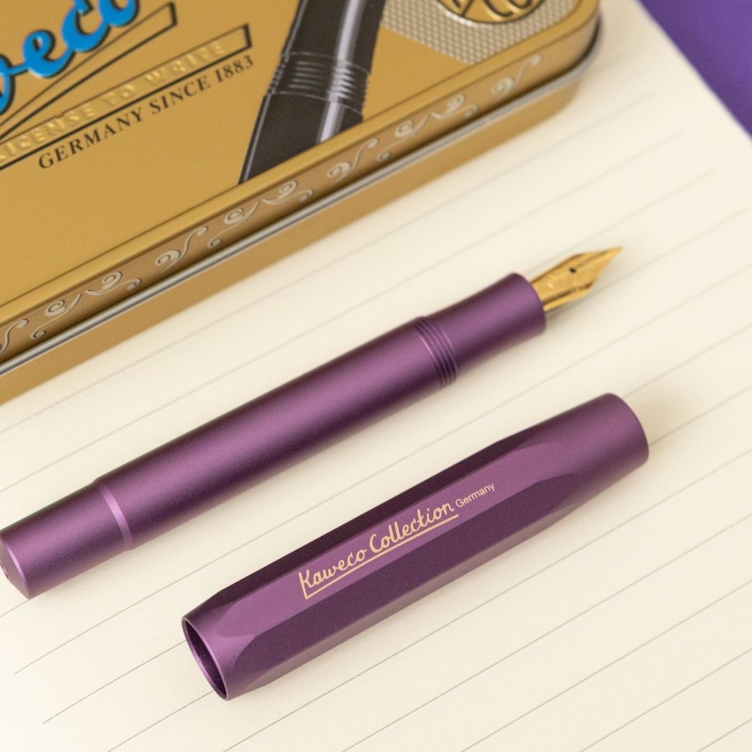 Kaweco Collection Fountain Pen Vibrant Violet - Kaweco - Under the Rowan Trees