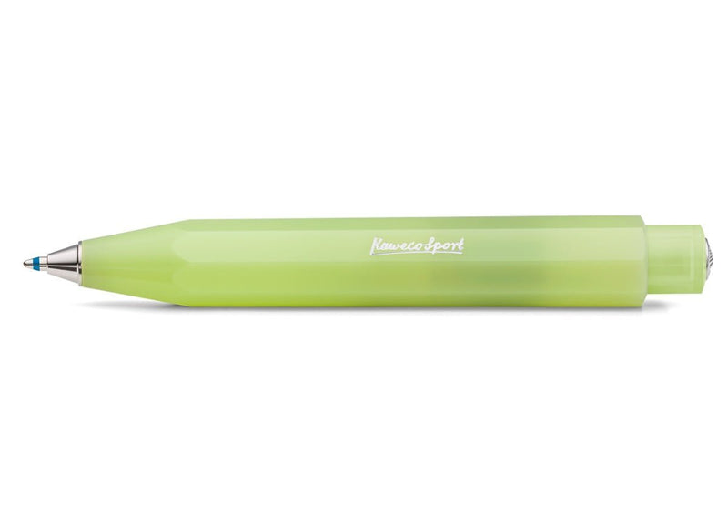 Kaweco Frosted Sport Ballpoint Pen-Pens-Kaweco-Fine Lime