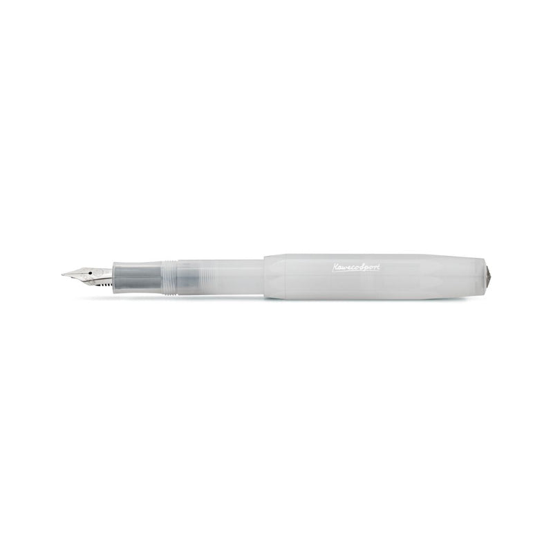 Kaweco Frosted Sport Fountain Pen Medium-Pens-Kaweco-Soft Mandarine