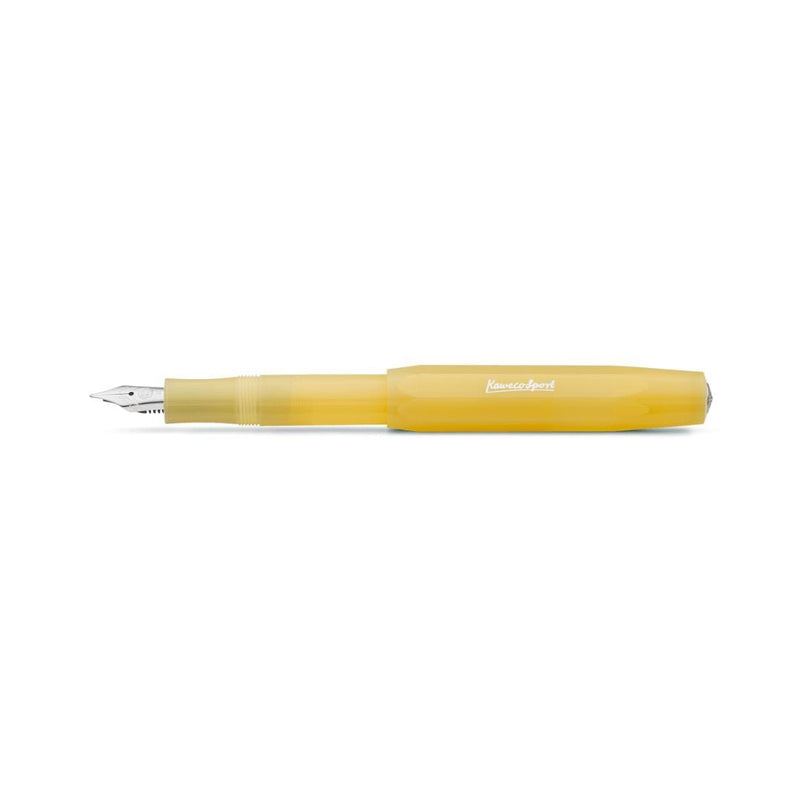 Kaweco Frosted Sport Fountain Pen Medium-Pens-Kaweco-Sweet Banana