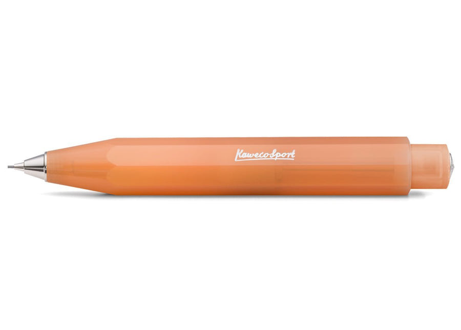 Kaweco Frosted Sport Pencil 0.7 mm Soft Mandarine - Kaweco - Pencils - Under the Rowan Trees