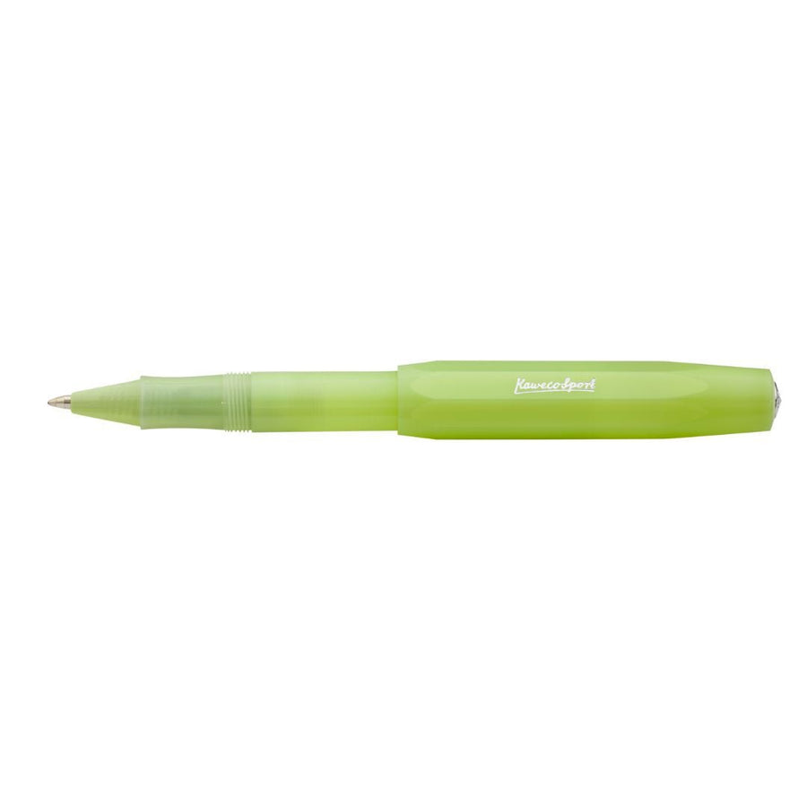 Kaweco Frosted Sport Rollerball Pen Fine Lime - Kaweco - Pens - Under the Rowan Trees