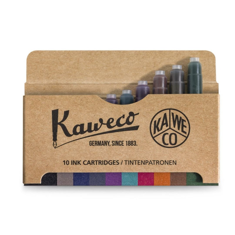 Kaweco Ink Cartridges 10 Pack Colour Mix-Ink Cartridges-Kaweco-