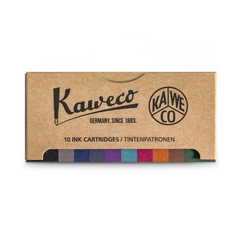 Kaweco Ink Cartridges 10 Pack Colour Mix-Ink Cartridges-Kaweco-