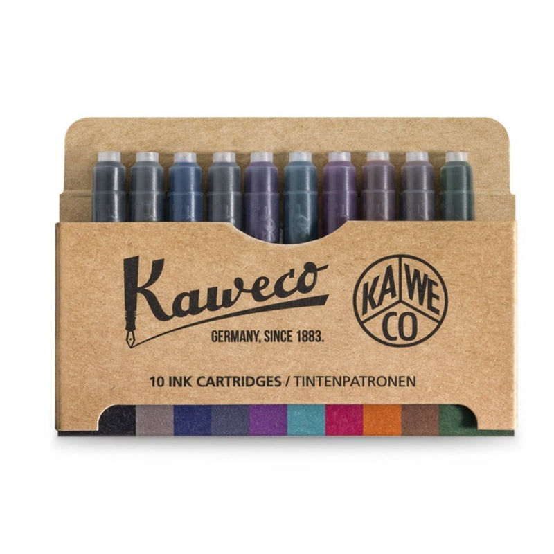 Kaweco Ink Cartridges 10 Pack Colour Mix-Ink Cartridges-Kaweco-