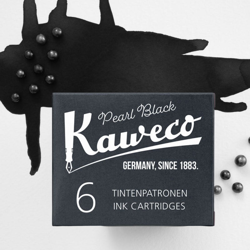 Kaweco Ink Cartridges - International Standard-Ink Cartridges-Kaweco-Pearl Black