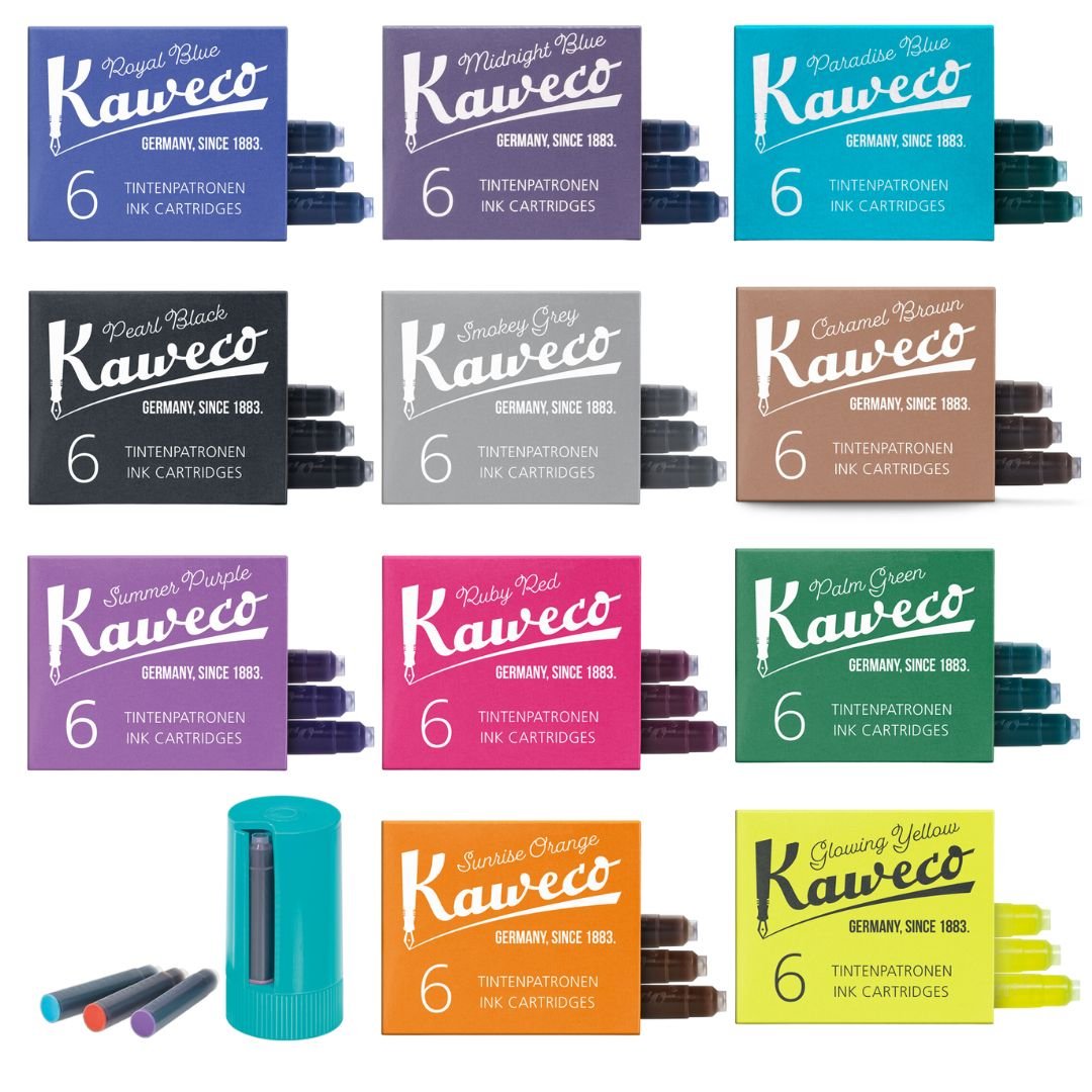 Ink cartridges Set of 6 | Kaweco Ink cartridges Set of 6 | Kaweco