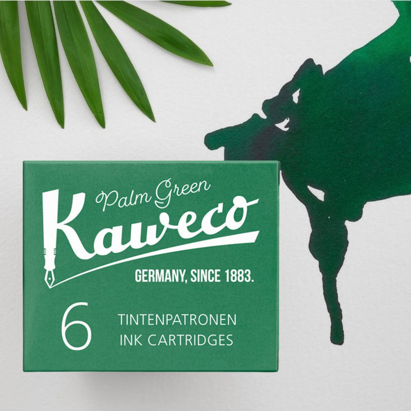 Kaweco Ink Cartridges - International Standard-Ink Cartridges-Kaweco-Palm Green