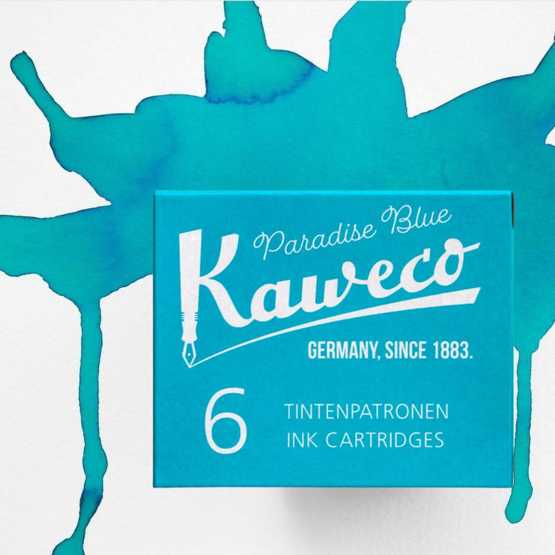 Kaweco Ink Cartridges - International Standard-Ink Cartridges-Kaweco-Paradise Blue