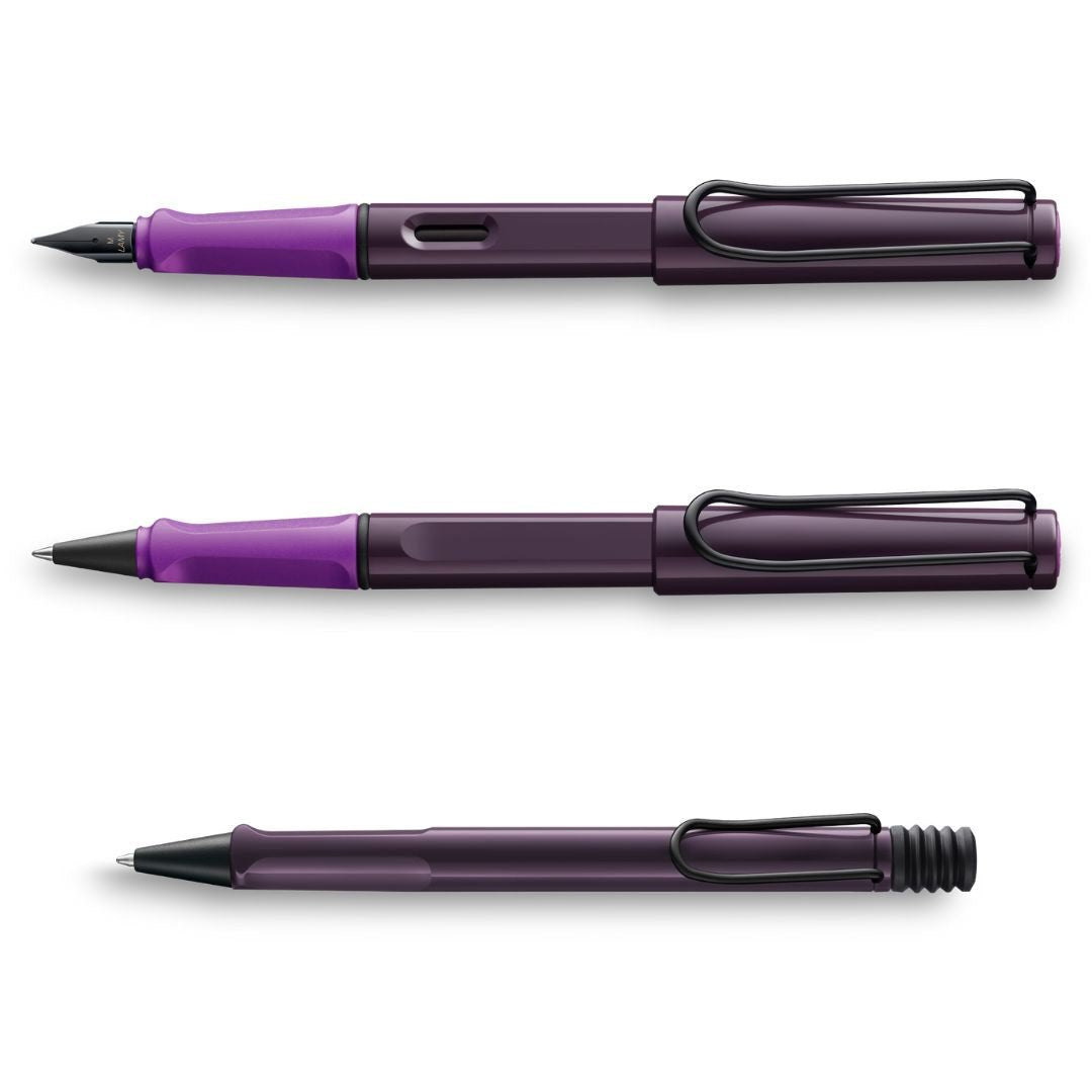 Lamy Safari Violet Blackberry Fountain Pen - Lamy - Pens - Under the Rowan Trees
