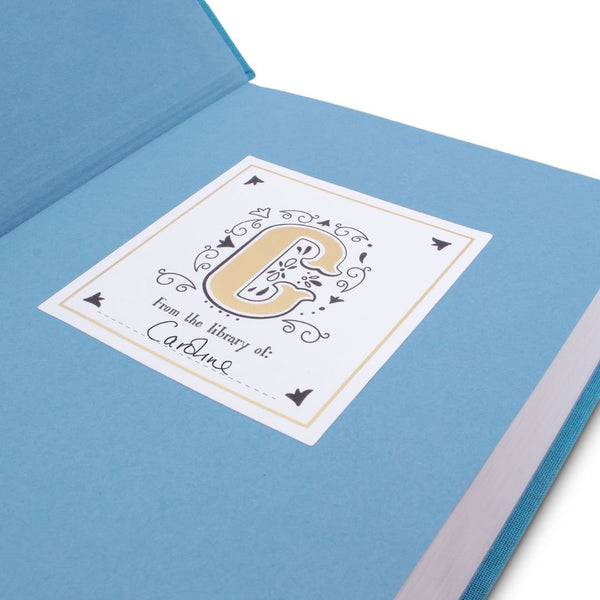 Letter Book Plates-Bookmarks-If-A