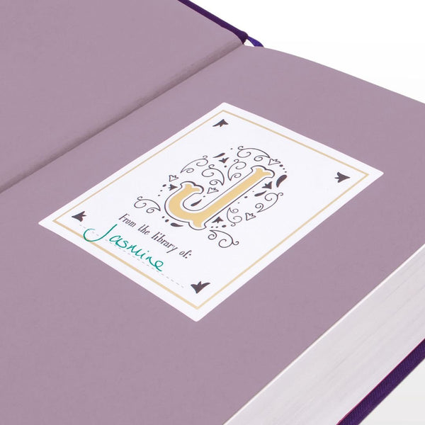 Letter Book Plates-Bookmarks-If-A