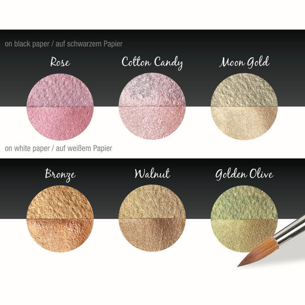 Lisi Coliro Pearlcolors Set of Six-Calligraphy Inks-Coliro-