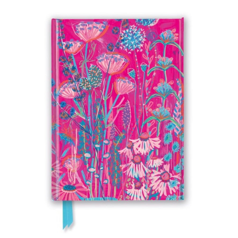 Lucy Innes Williams Pink Garden House A5 Lined Journal - Flame Tree - Notebooks - Under the Rowan Trees