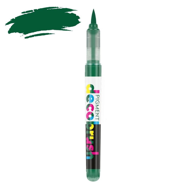 Karin Pigment Decobrush Opaque Brush Markers-Pens-Karin-Lush Green