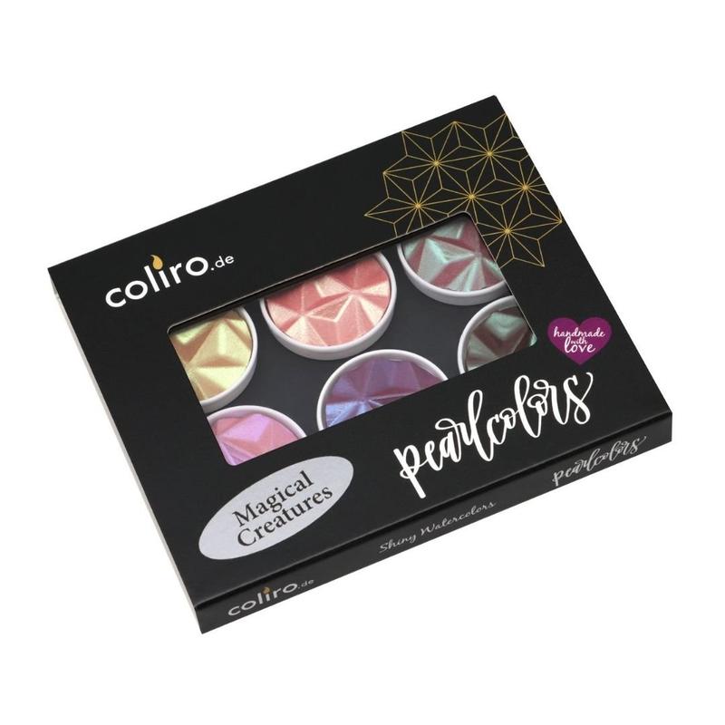 Magical Creatures Coliro Pearlcolors Set of Six-Calligraphy Inks-Coliro-