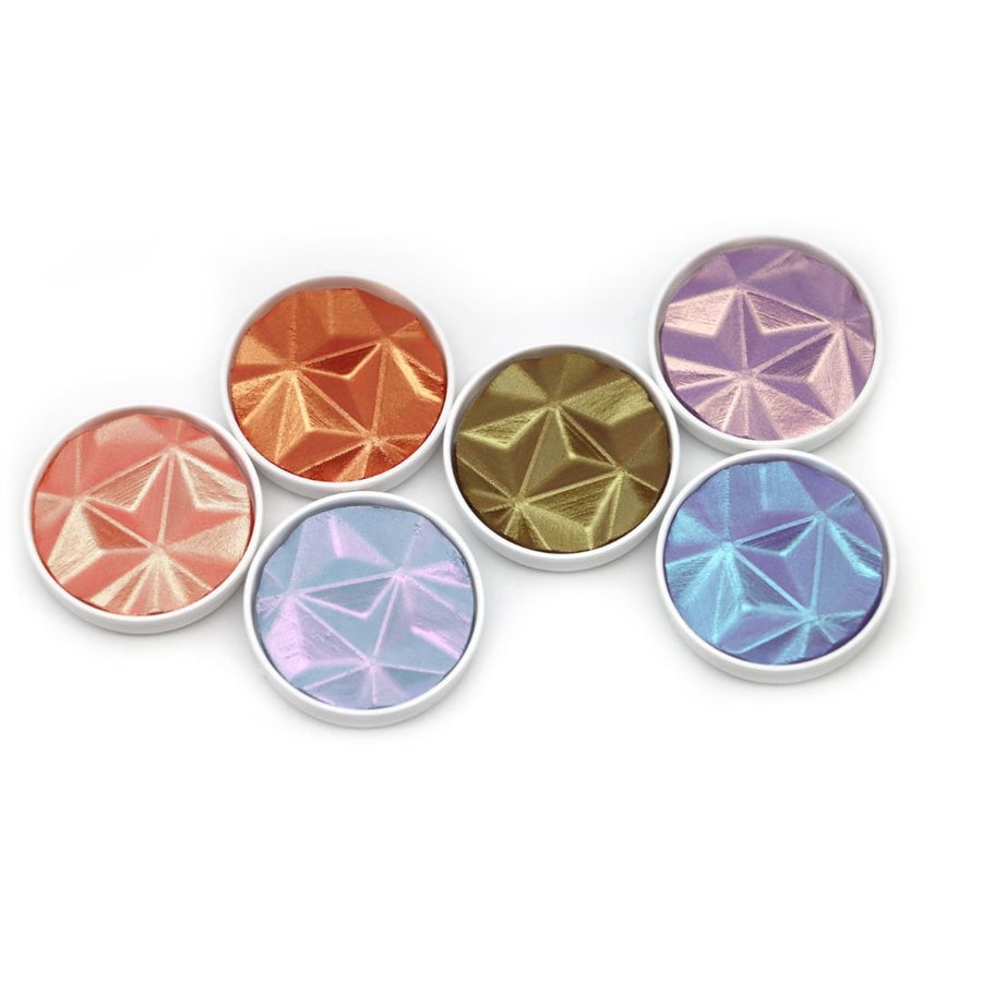 Magical World Coliro Pearlcolors Set of Six-Calligraphy Inks-Coliro-