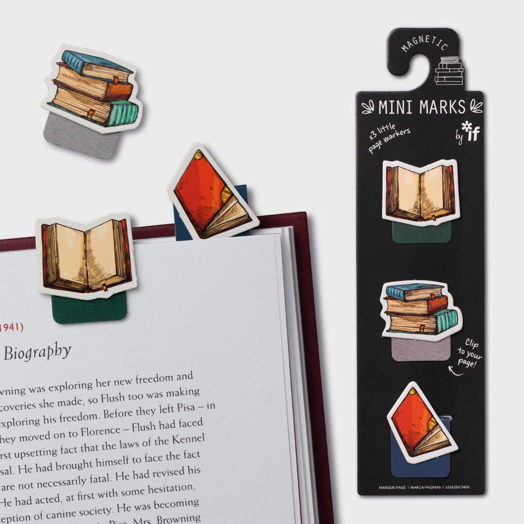 Magnetic Mini Marks Books - Bookaroo - Bookmarks - Under the Rowan Trees