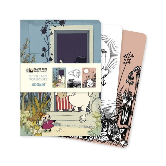 Moomin Midi Notebook Collection - Flame Tree - Notebooks - Under the Rowan Trees