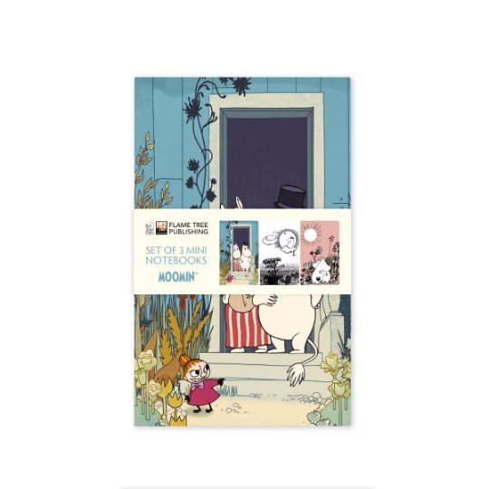 Moomin Mini Notebook Collection - Flame Tree · Under the Rowan Trees
