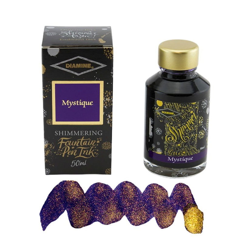 Diamine Shimmer Fountain Pen Ink 50ml-Fountain Pen Inks-Diamine-Mystique