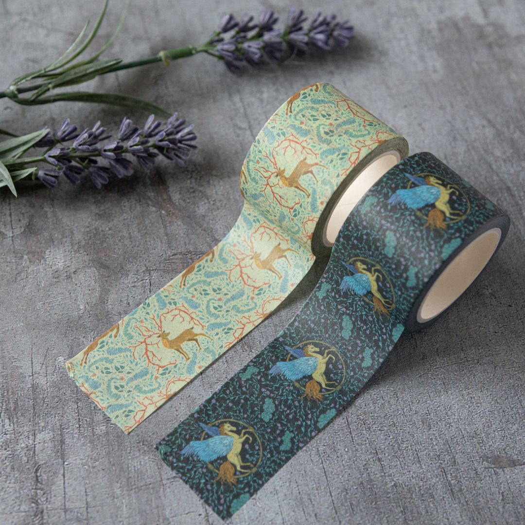 Mythical Beasts Washi Tape-Washi Tape-Under the Rowan Trees-Pegasus