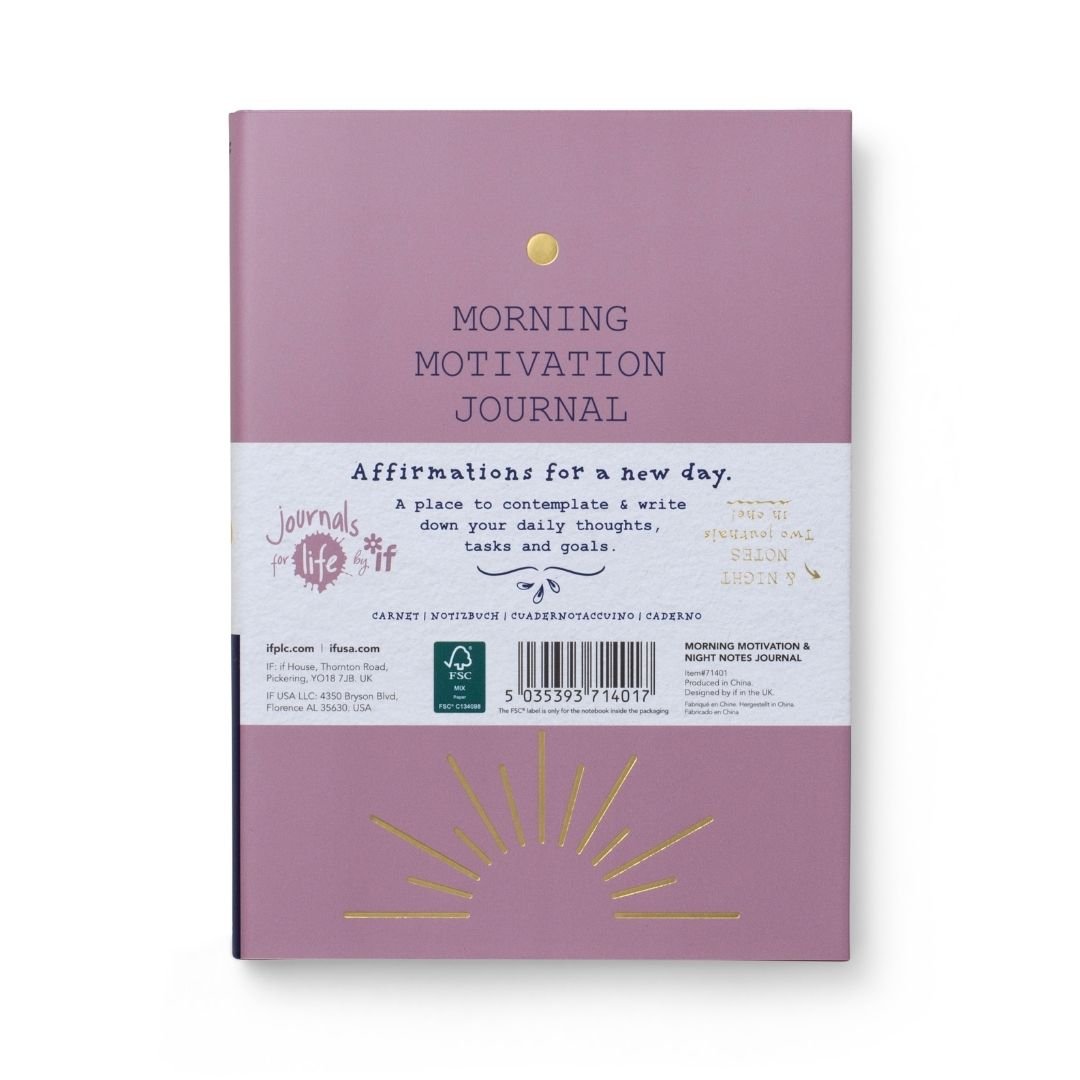 Night Notes & Morning Motivation - If - Journal - Under the Rowan Trees