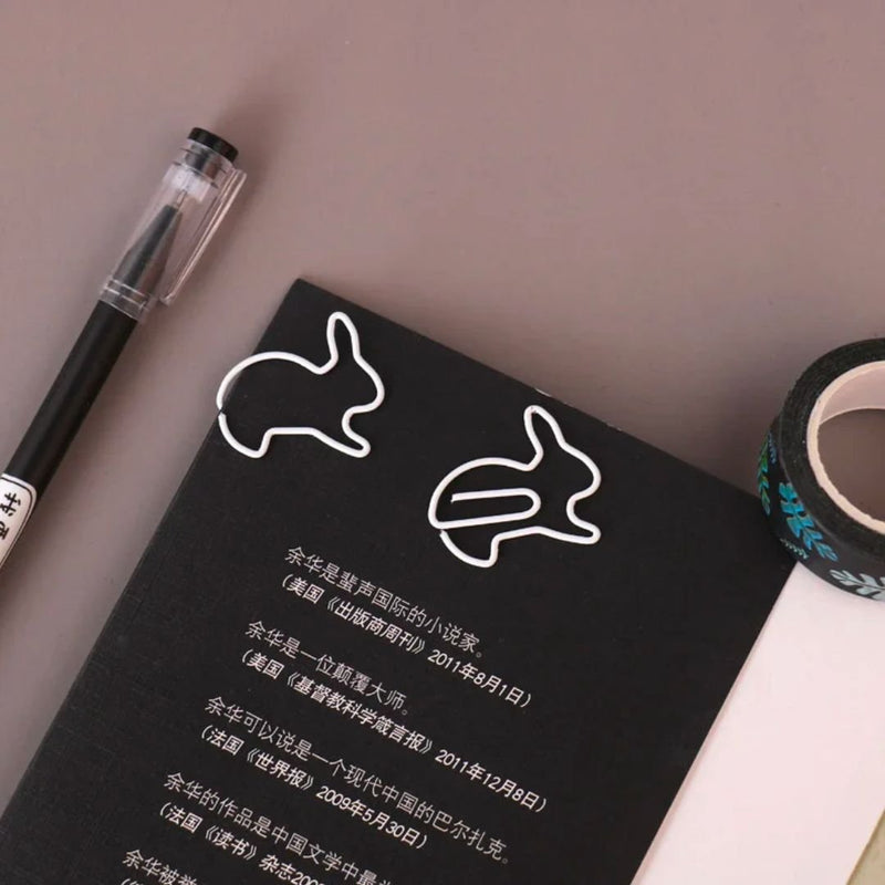 Novelty Paper Clips-Paper Clips-Under the Rowan Trees-White Rabbit