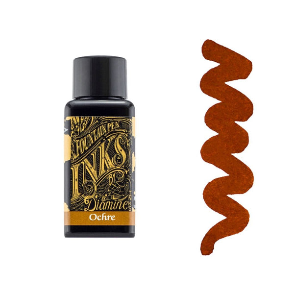 Browns Diamine Fountain Pen Inks 30ml-Fountain Pen Inks-Diamine-Ochre