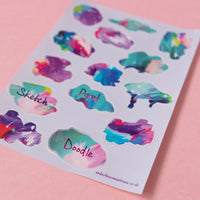 Paint Sticker Sheet - Under the Rowan Trees - Under the Rowan Trees