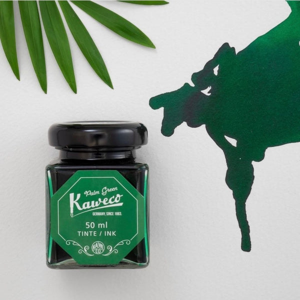 Kaweco Bottled Fountain Pen Ink 50ml-Fountain Pen Inks-Kaweco-Palm Green