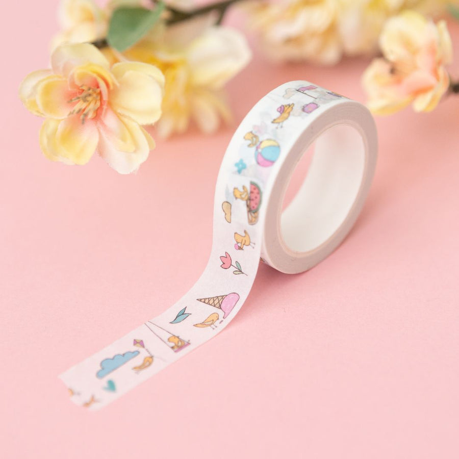 Panda & Pip Washi Tape - Under the Rowan Trees - Under the Rowan Trees