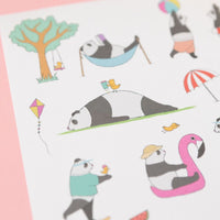 Panda Stickers - Under the Rowan Trees - Under the Rowan Trees