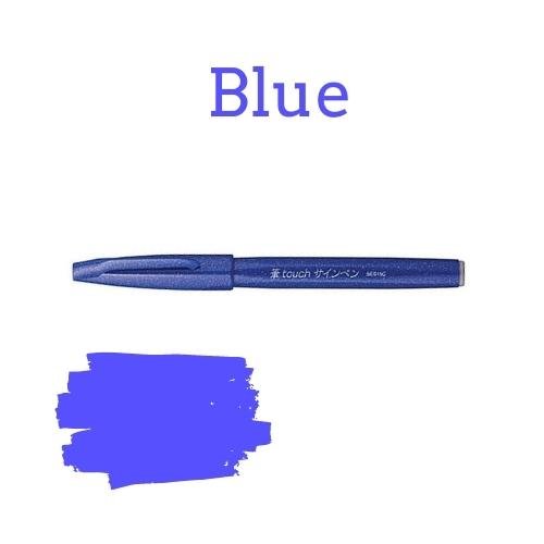 Pentel Brush Sign Pen - 36 colours-Pens-Pentel-Blue