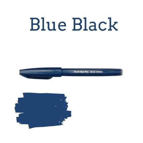 Pentel Brush Sign Pen - 36 colours-Pens-Pentel-Navy