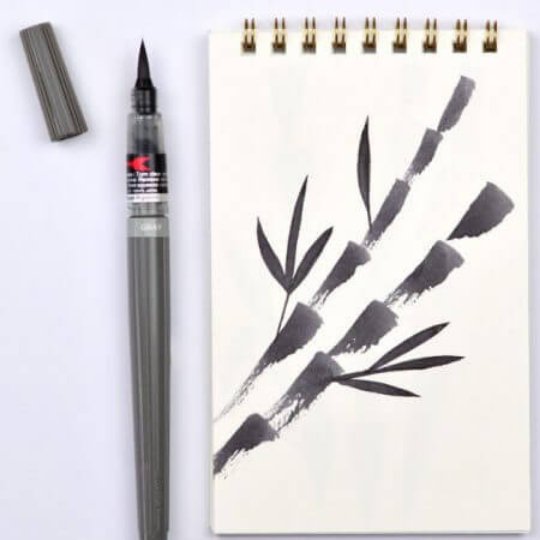 Pentel Colour Brush Pigment Ink XGFP - Pentel - Under the Rowan Trees