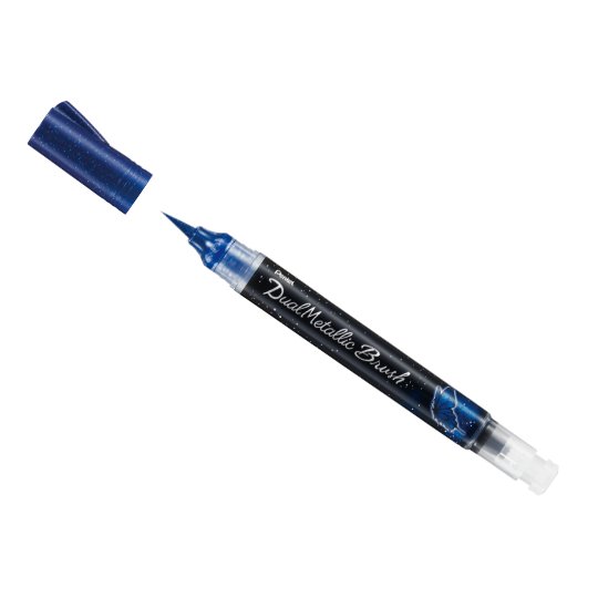 Pentel Dual Metallic Brush Pen-Pens-Pentel-Blue Green