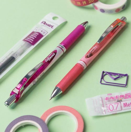 Pentel EnerGel 0.7mm Refill LR7-Refills-Pentel-Black