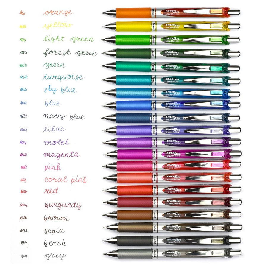 Pentel EnerGel 0.7mm Refill LR7-Refills-Pentel-Black