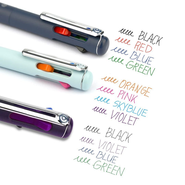 Pentel iZee 4 Colour Ballpoint Pens-Pens-Pentel-Deep Blue