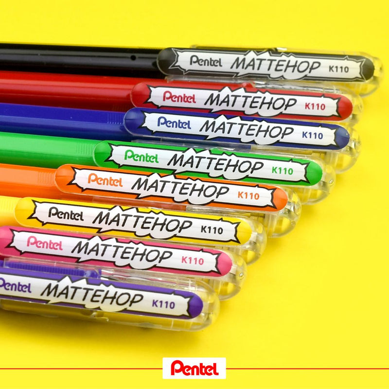 Pentel Mattehop Gel Pens
