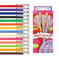 Pentel Mattehop Set of 14 - Pentel - Under the Rowan Trees