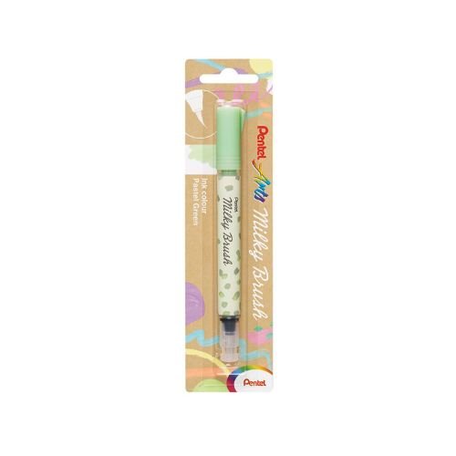 Pentel Milky Brush Pens-Pens-Pentel-Pastel Green