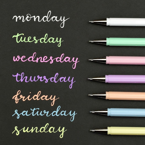 Pentel Milky Gel Pens-Pens-Pentel-Pastel Blue